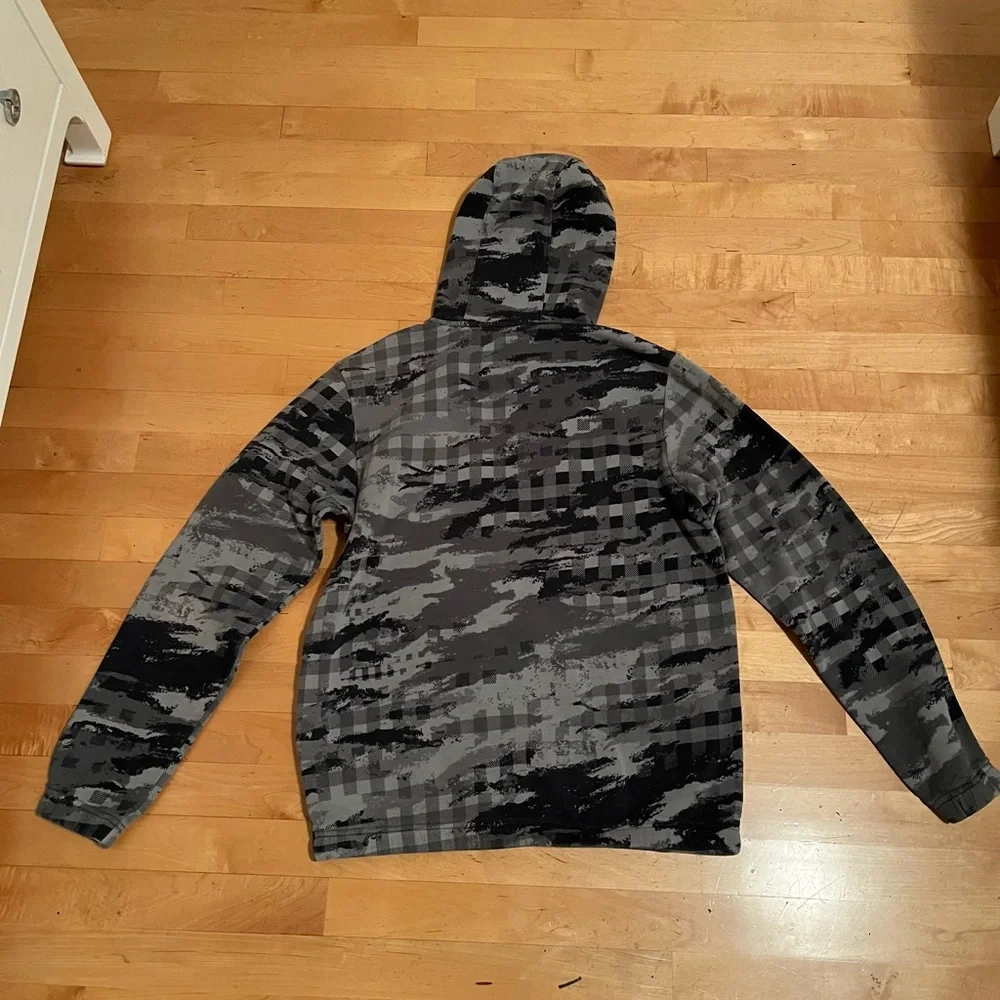 Adidas - Grey/Black Hoodie - Picture 4 of 4